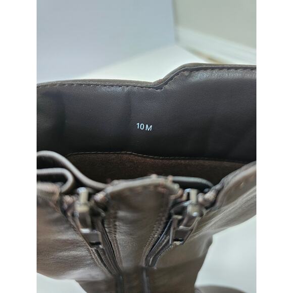 Easy Street Jewel Riding Boots Brown Size 10M NWT and BOX - Picture 2 of 9
